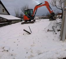 D&eacute;but terrassement