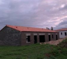Tuiles posées