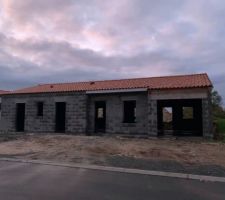Tuiles posées