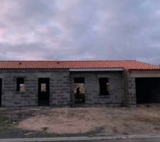 Tuiles posées
