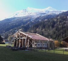 Prêt à commencer, avec la neige pas loin