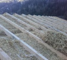 Toutes les bottes en place dans la partie nord du toit