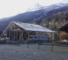 Voilà : plancher fini sur pan nord