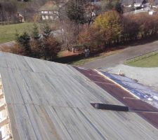 Plancher fini sur pan nord, début du Delta Foxx Plus