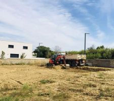 Le terrassement.