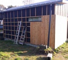 Bardage garage nord