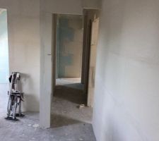 Cloison etage