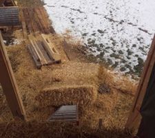 Atelier "coupe de bottes de paille" : déstockage