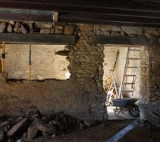 Passe plat et passage cuisine salon