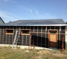 Couverture garage préau