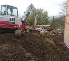 Remise en place des terres