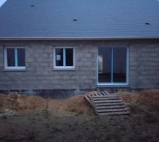 09-2019 : couverture et menuiserie arrière