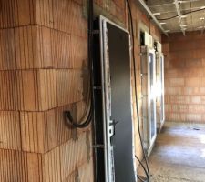 Installation rails et gaines techniques