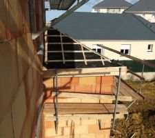 Toiture sur chb rdc