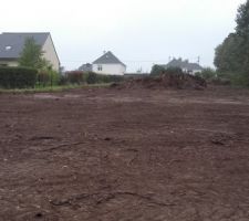 Bornage du terrain 25 septembre 2019