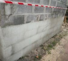 Cimentage du sous bassement