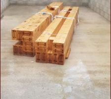 Le carport se la joue à "chantons sous la pluie" : la pluie continuera encore plusieurs jours et plouf plouf le bois