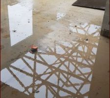 Il pleut dans la maison. En attente d'hors d'eau (qui prend tout son sens)