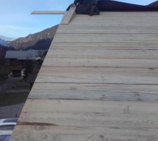 Plancher sapin 20mm : fini ! Avec de l'aide, merci