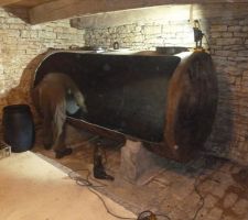 Découpe citerne fioul