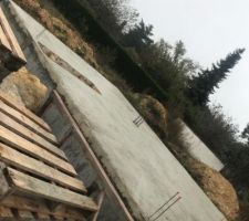 Plancher RDC en cours.