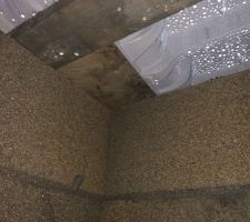 Nouvelle surprise en sous sols sur le plafond , de la terre en guise d'un hourdis?