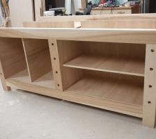 Assemblage et mise en place des caissons