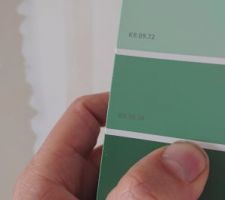 Peinture verte sikkens K9.16.56 pour chambre parentale