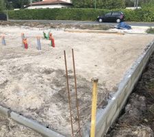 Mise en place r&eacute;seaux et planelle