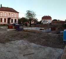 Coffrage vide sanitaire et soubassement fini
