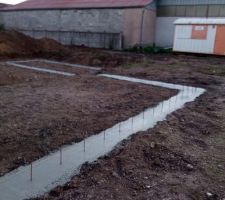 Coulage des fondations