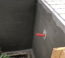 &Eacute;tanch&eacute;it&eacute; murs fondation au SIKA FONDATION (2&egrave;me couche)