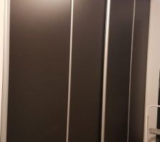 Portes coulissantes placard entrée