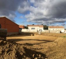 Terrassement en cours