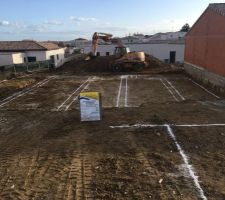 Terrassement en cours