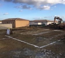 Terrassement en cours