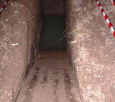 Fouille de test avant ouverture des fouilles compl&egrave;tes