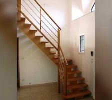 Escalier evolution   des menuiseries Mhf