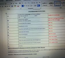 Frais de voirie 2019. Désolée pour la qualité de l'image!!!