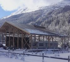 Tôles, deuxième jour, midi : pan nord aux 3/4