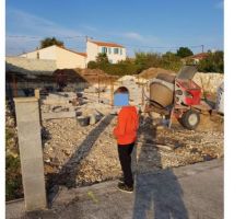 Montage vide sanitaire