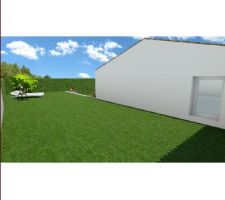 Proposition d'encaissement de l'arrière de ma maison