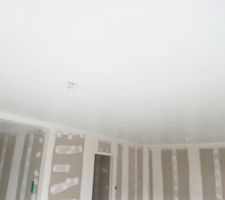 Plafond salle fini