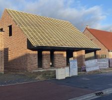 Les tuiles sont arrivées