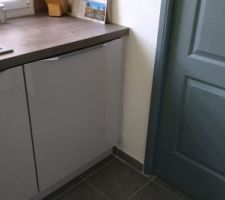 Remplacement du lave vaisselle et integration