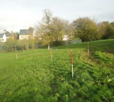 Implantation de la notre future maison