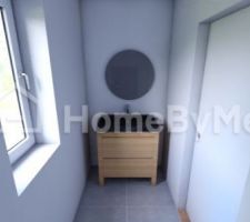 Vu projet meuble sdd du rdc