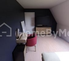 Vu projet pour notre chambre. La couleur est bleu nuit mais ressort noir. A creuser...