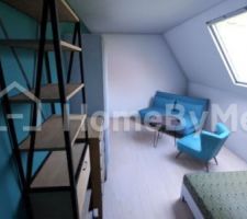 Vu projet pour la chambre de ma fille. Qui avait besoin de se projeter dans son futur espace pour s'assurer qu'elle aurait suffisamment de place. C'est vrai que 15m2 au sol c'est pas beaucoup... A 8 ans on approche l'adolescence... Elle veut son propre salon...