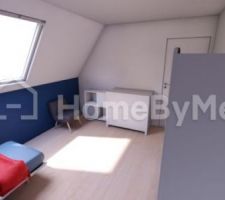 Vu projet pour la chambre de mon fils. Moins difficile du coup pour la déco précise on verra le moment venu si il ne veut plus son actuelle qui date de sa naissance. Il aura 4 ans...